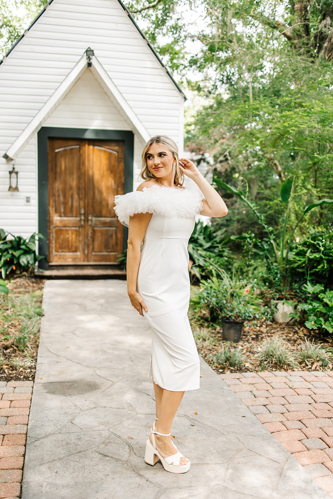 Confidence Queen Midi Dress