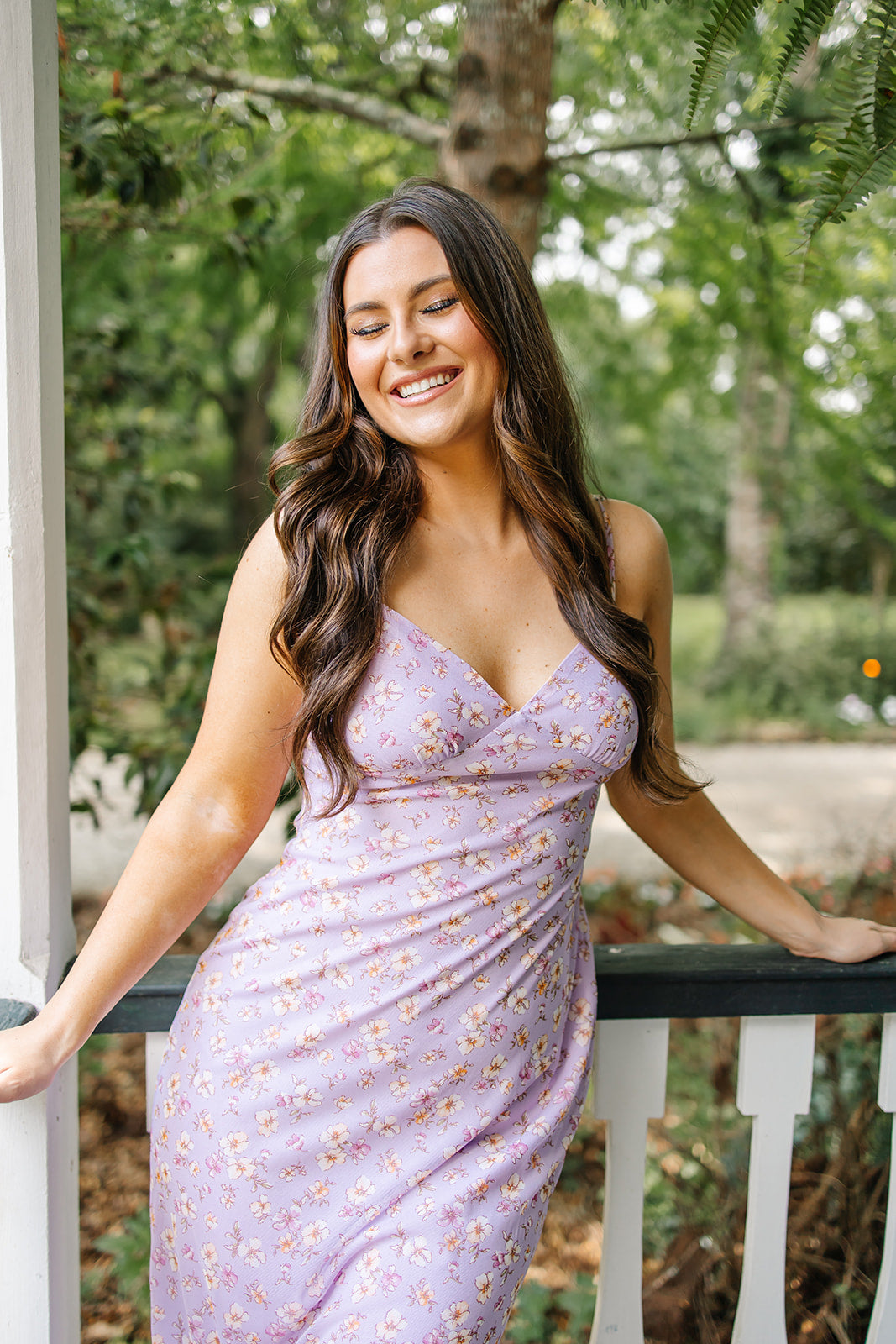 Life In Full Bloom Floral Midi Dress