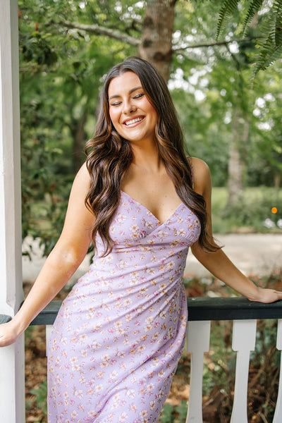 Life In Full Bloom Floral Midi Dress
