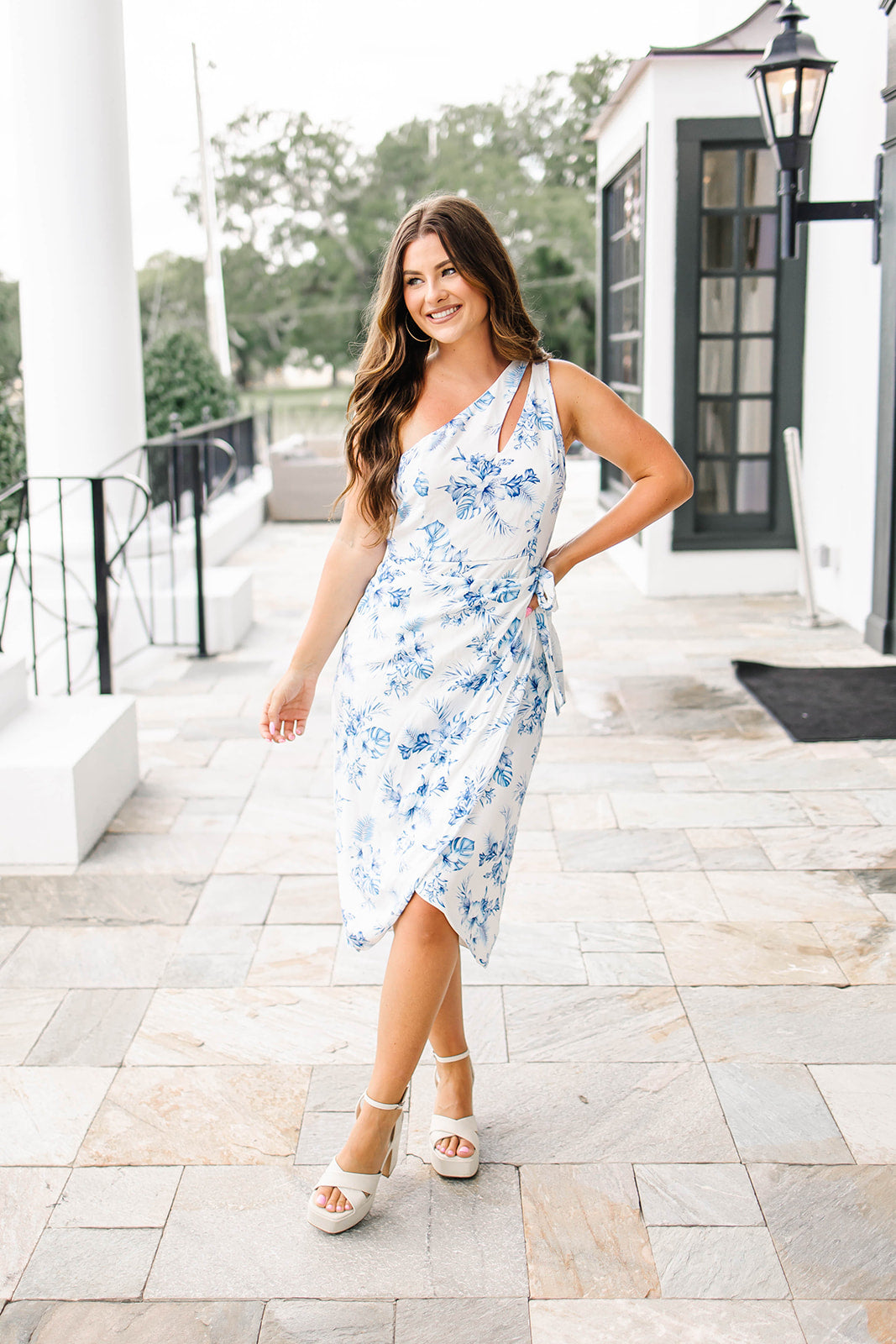 The Zen Feeling One Shoulder Dress