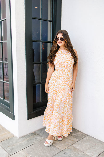 Selling Sunset Tiered Maxi Dress