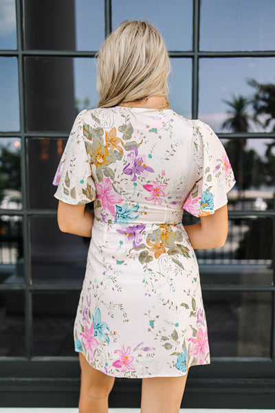 Simple Wishes Floral Print Dress