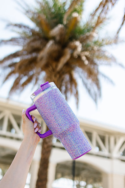 40 oz Rhinestone Tumbler