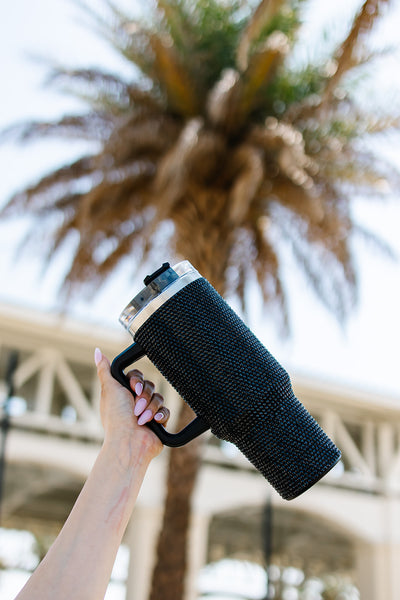 40 oz Rhinestone Tumbler