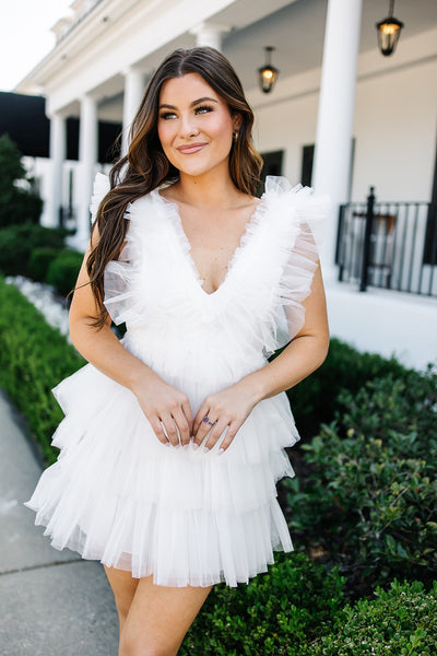 Topping Off The Night Tulle Dress