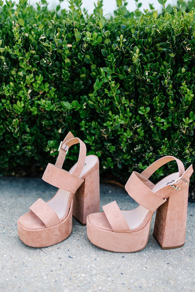 Groovy Babe Platform Heels