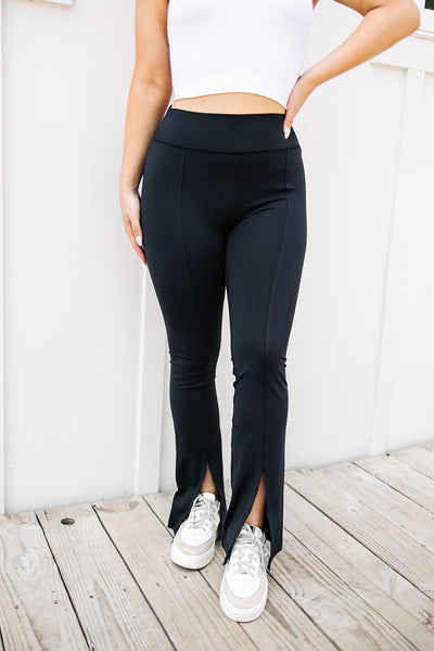 My Power Slit Flare Leggings