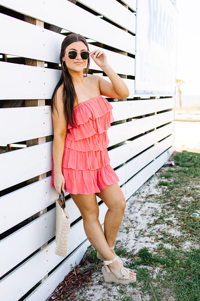Begin Again Tube Romper