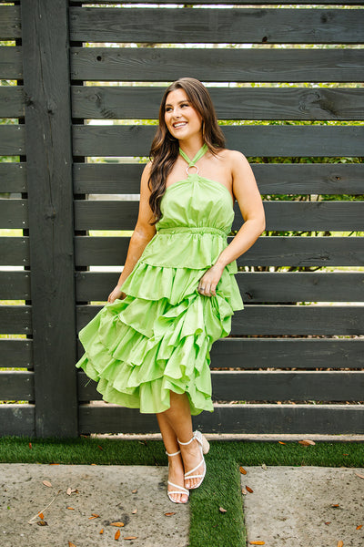 On The Runway Tiered Maxi Dress