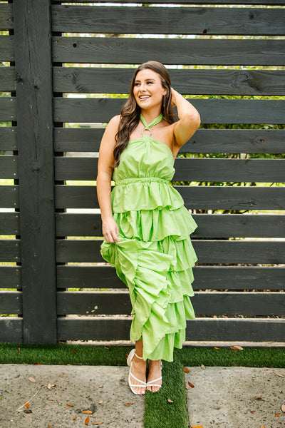 On The Runway Tiered Maxi Dress