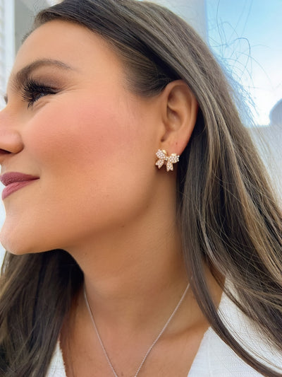RESTOCK: Bow-phisticated Pearl Earrings