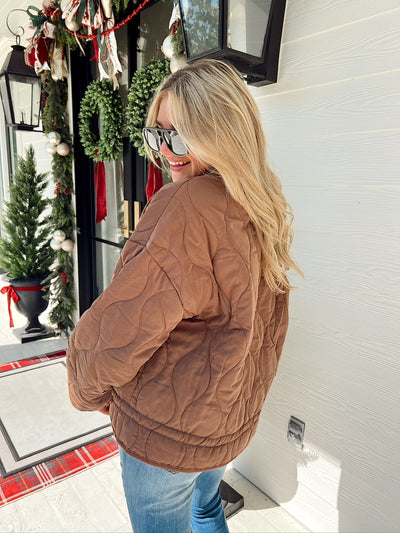 Just In Case Textured Jacket