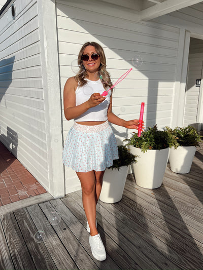 Always Innocent Floral Mini Skirt
