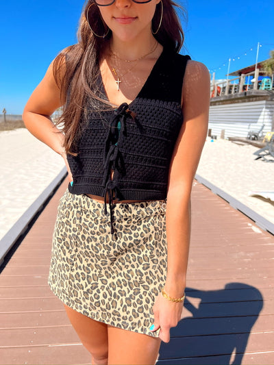 Wild Streak Printed Skort