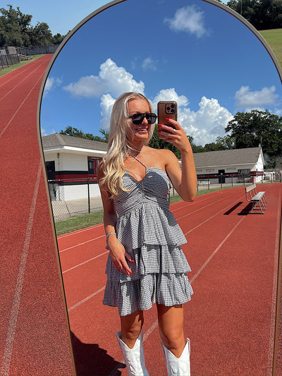 Wild Wishes Ruffled Mini Dress