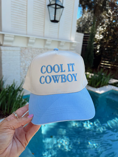 "Cool It Cowboy" Trucker Hat