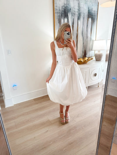 Bubbly Beauty Midi Dress