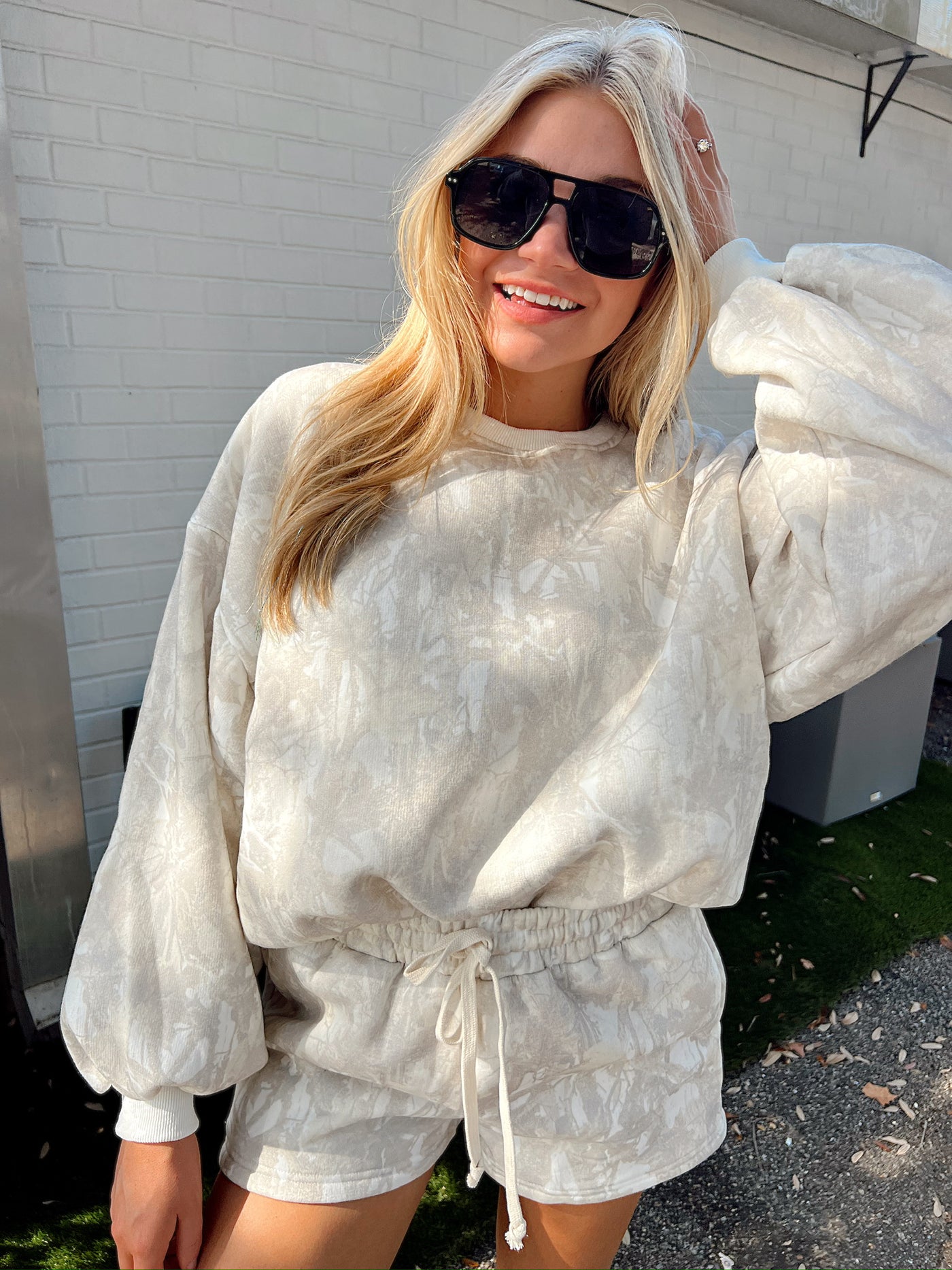 Hidden In Sight Camo Two-Piece Set