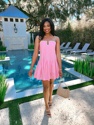 Flirtatious Match Mini Dress