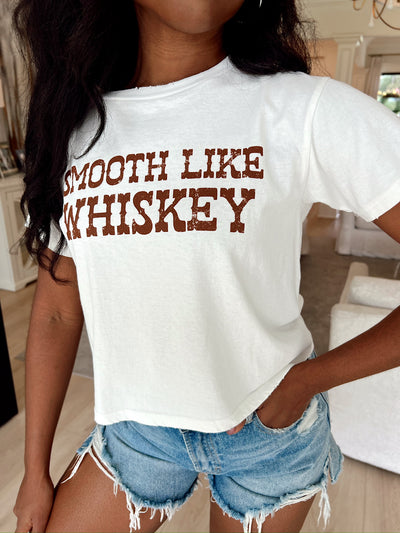 Smooth Like Whiskey Graphic Top