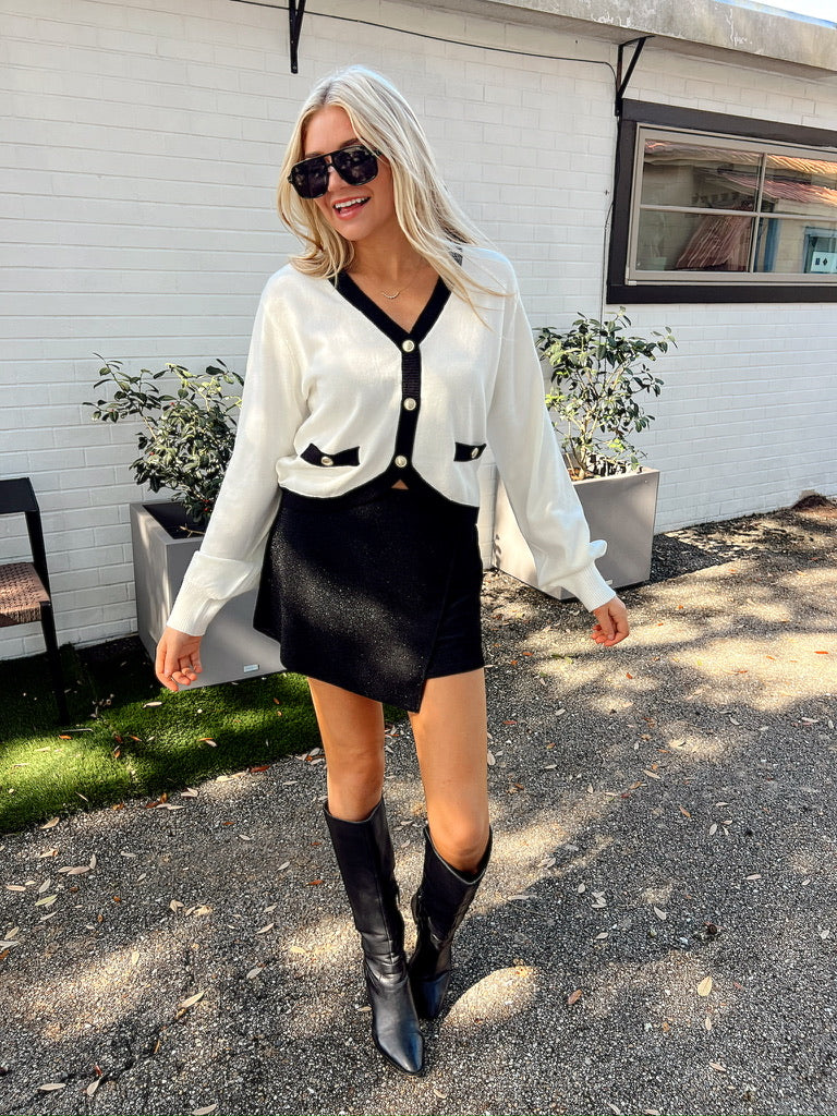 Making Headlines Cardigan