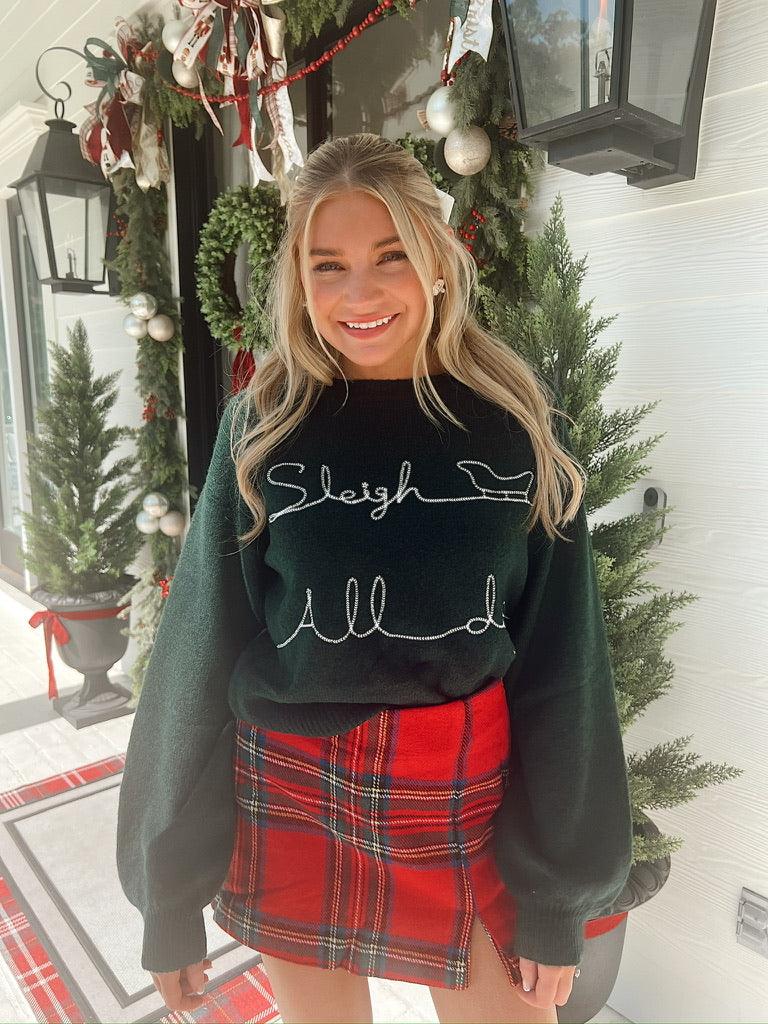 Sleigh All Day Sweater Top
