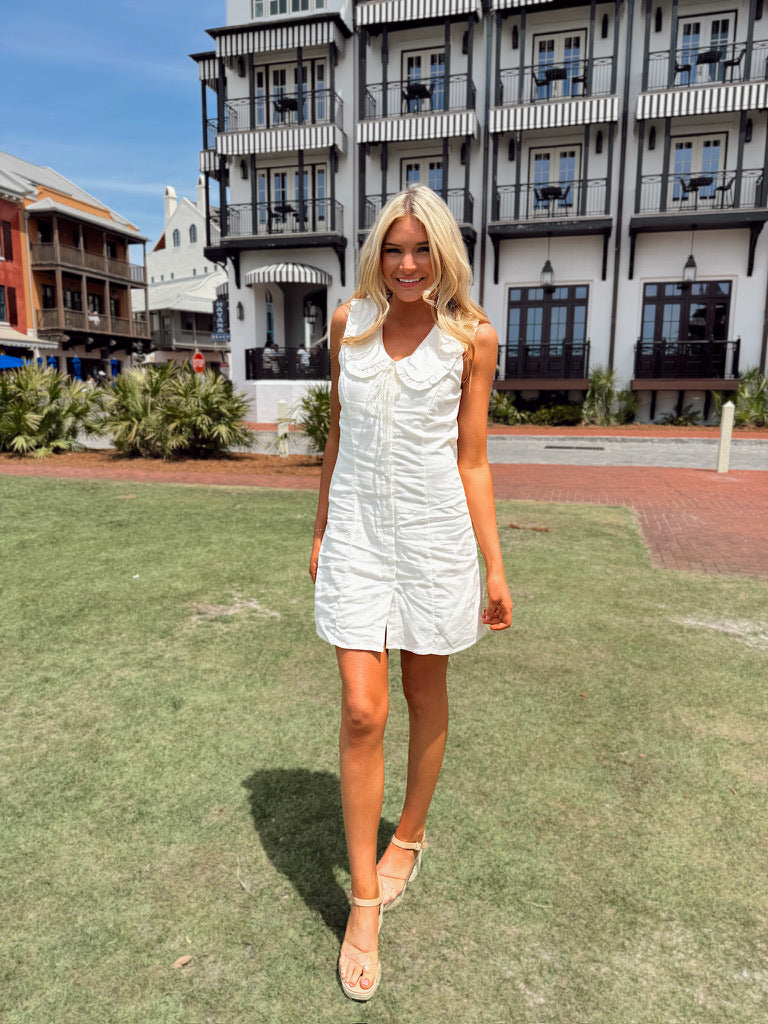 Soft Tides Mini Dress