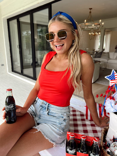 Totally Hooked Sleeveless Bodysuit