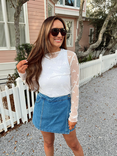 The Sweet Stuff Mesh Top