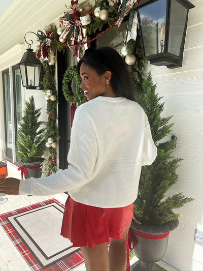 Clara Wreath Sweater Top