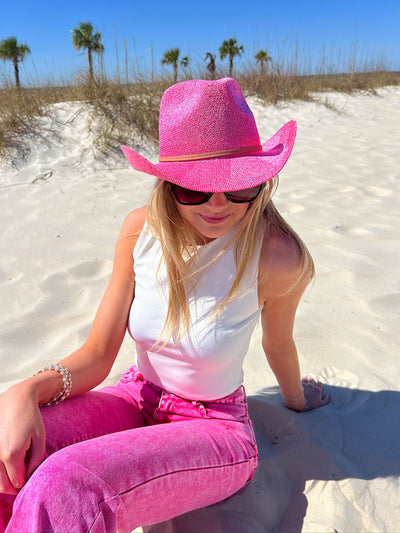 C.C Cowboys & Country Songs Sequin Cowboy Hat