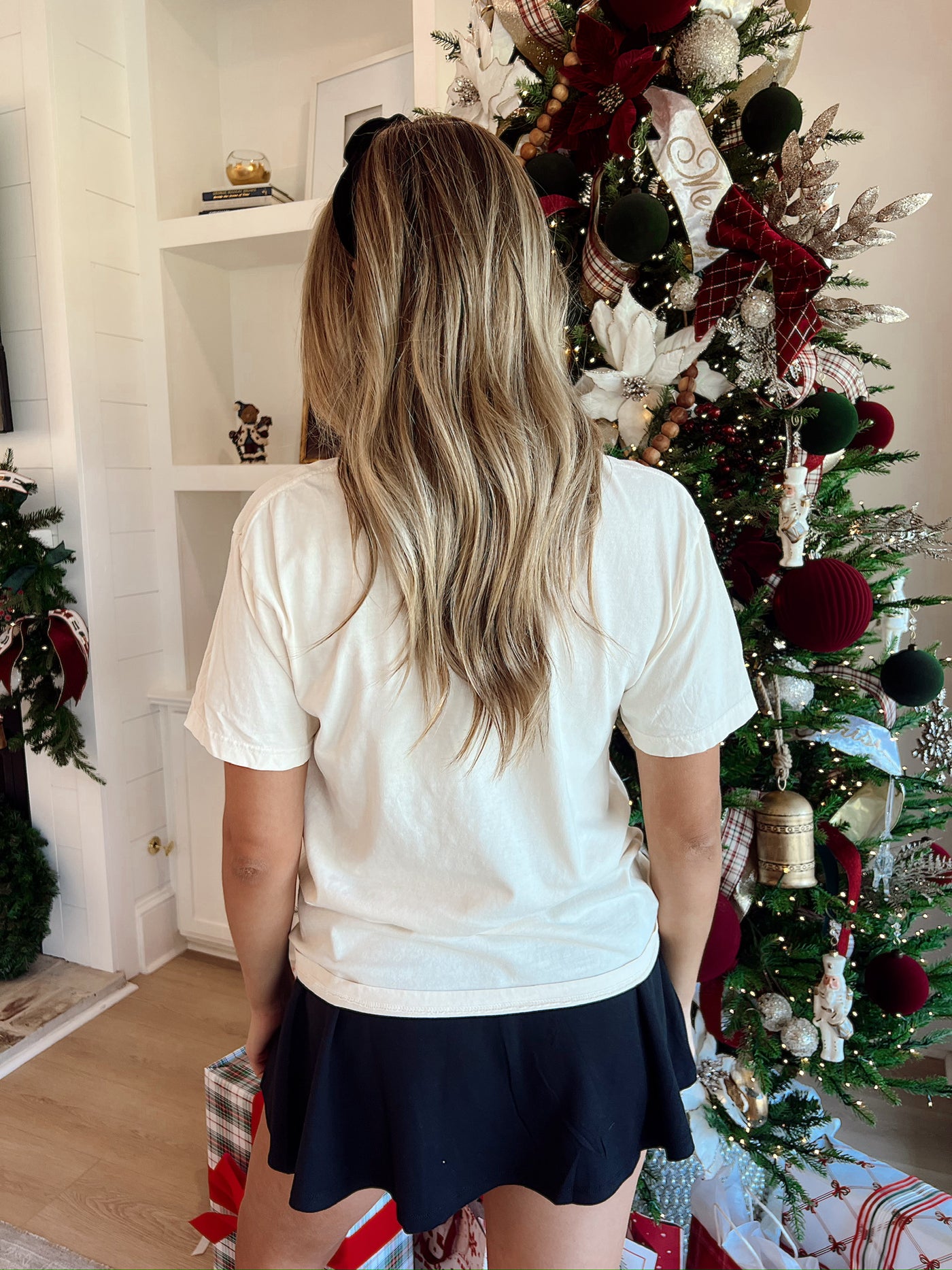 Christmas Cocktails Graphic Top