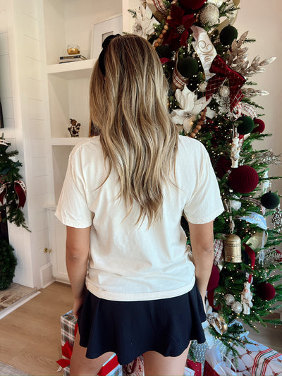 Christmas Cocktails Graphic Top