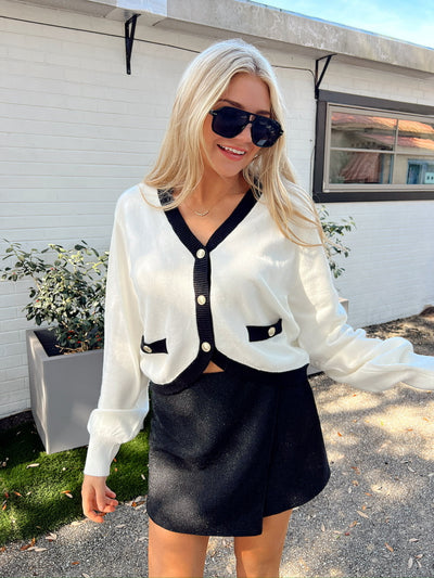 Making Headlines Cardigan