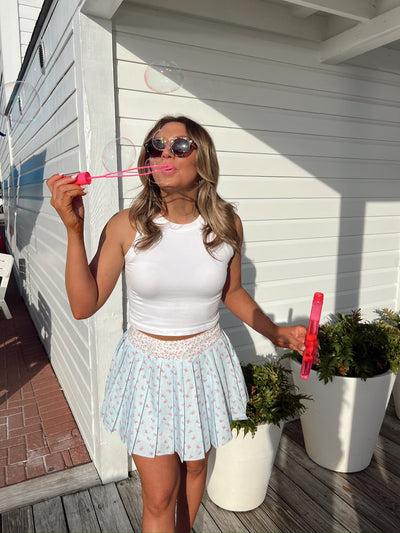 Always Innocent Floral Mini Skirt