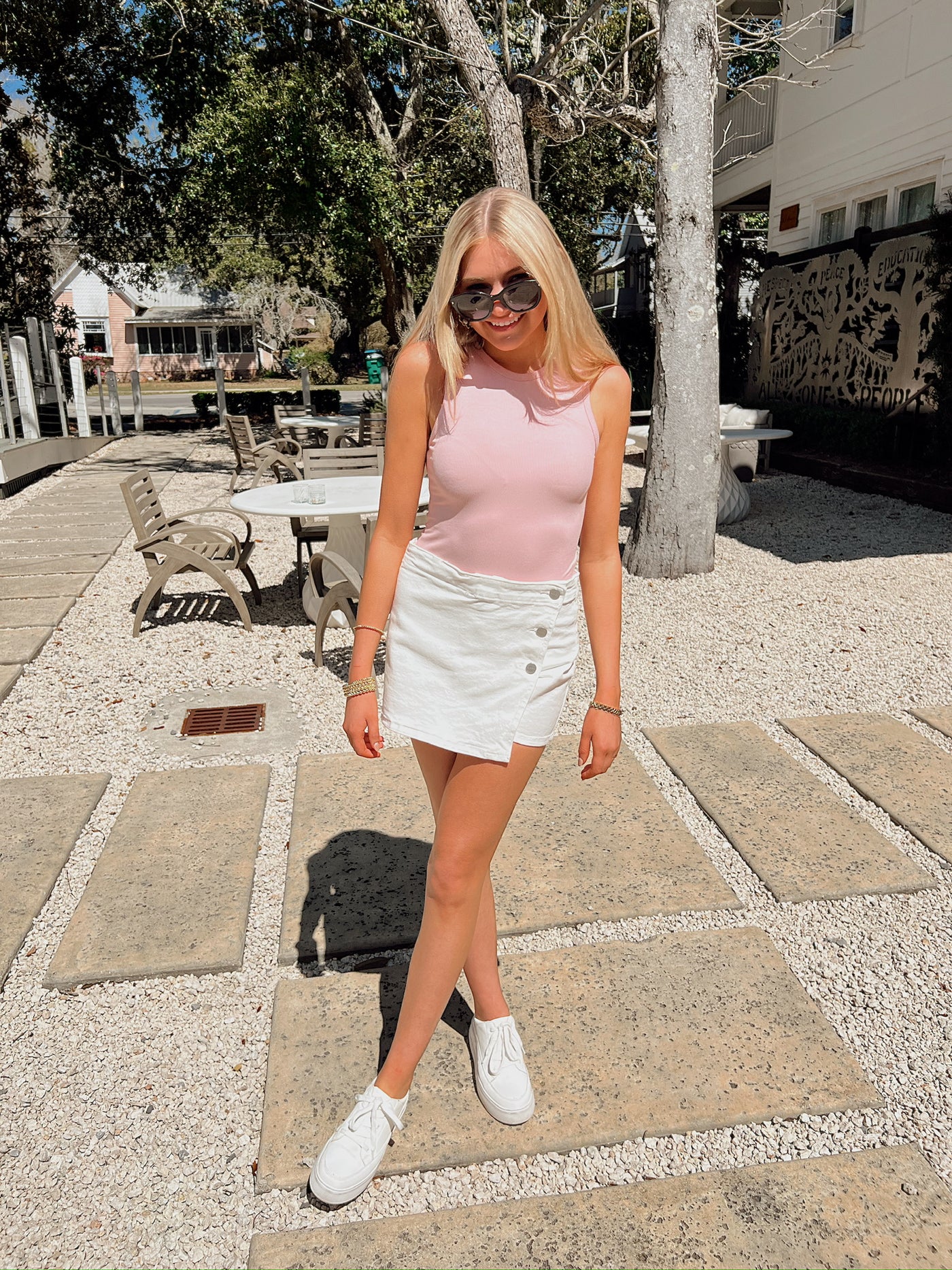 The Journey Continues High Rise Skort