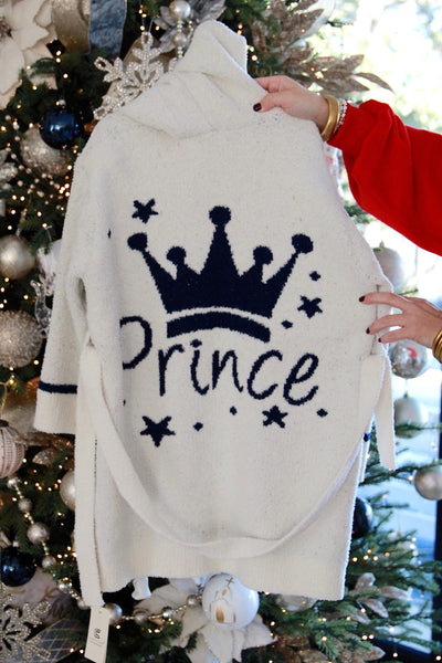 Lil' Prince Children's Hooded Robe