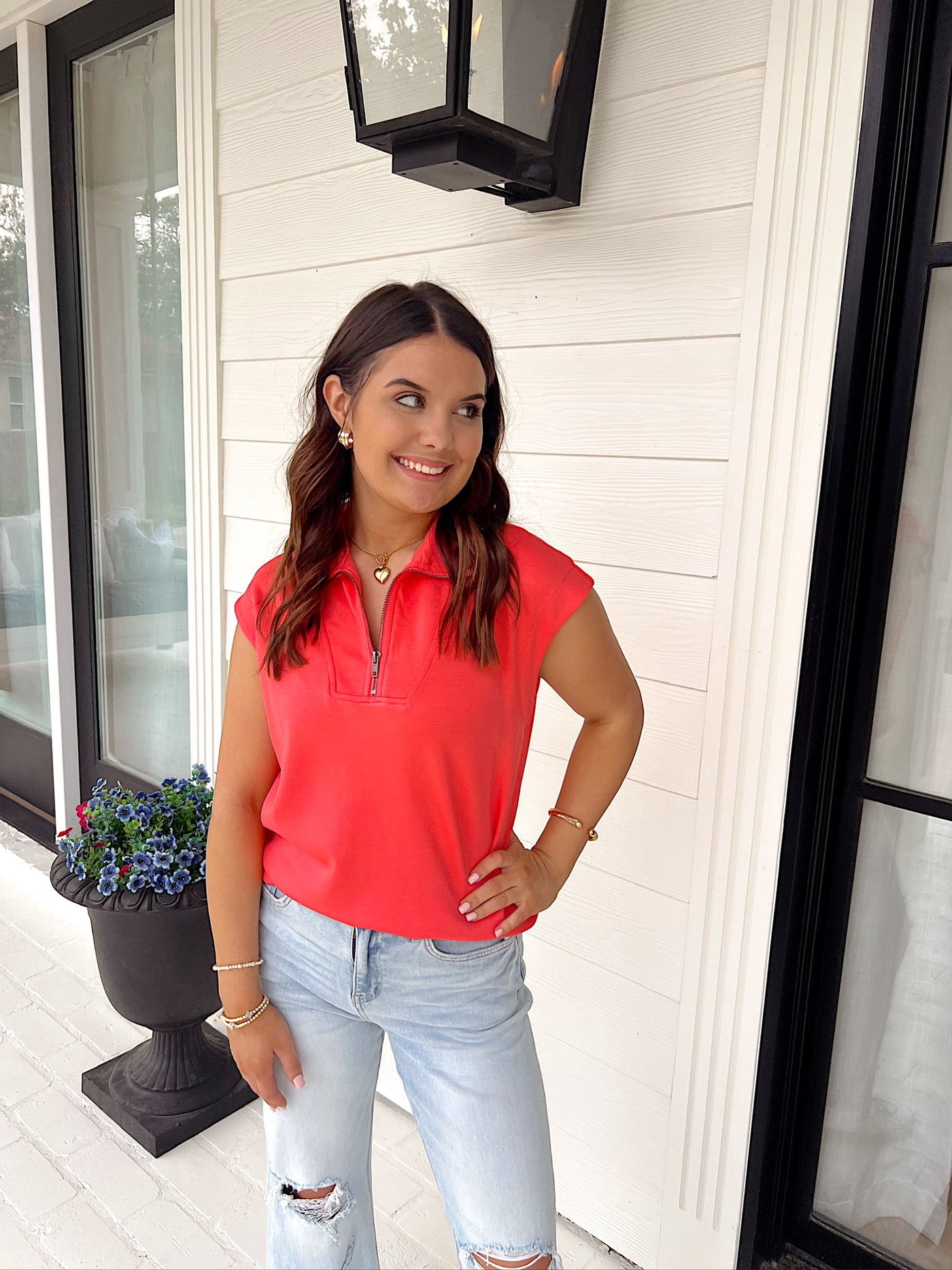 Leading The Way Sleeveless Top