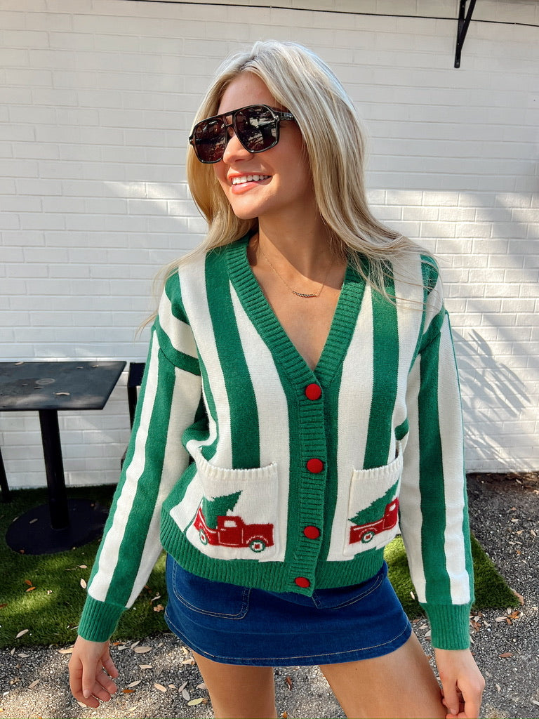 Christmas Tree Season Cardigan