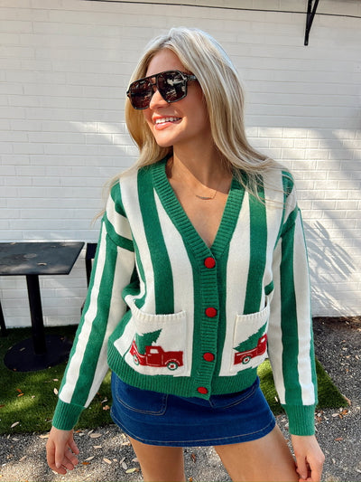 Christmas Tree Season Cardigan