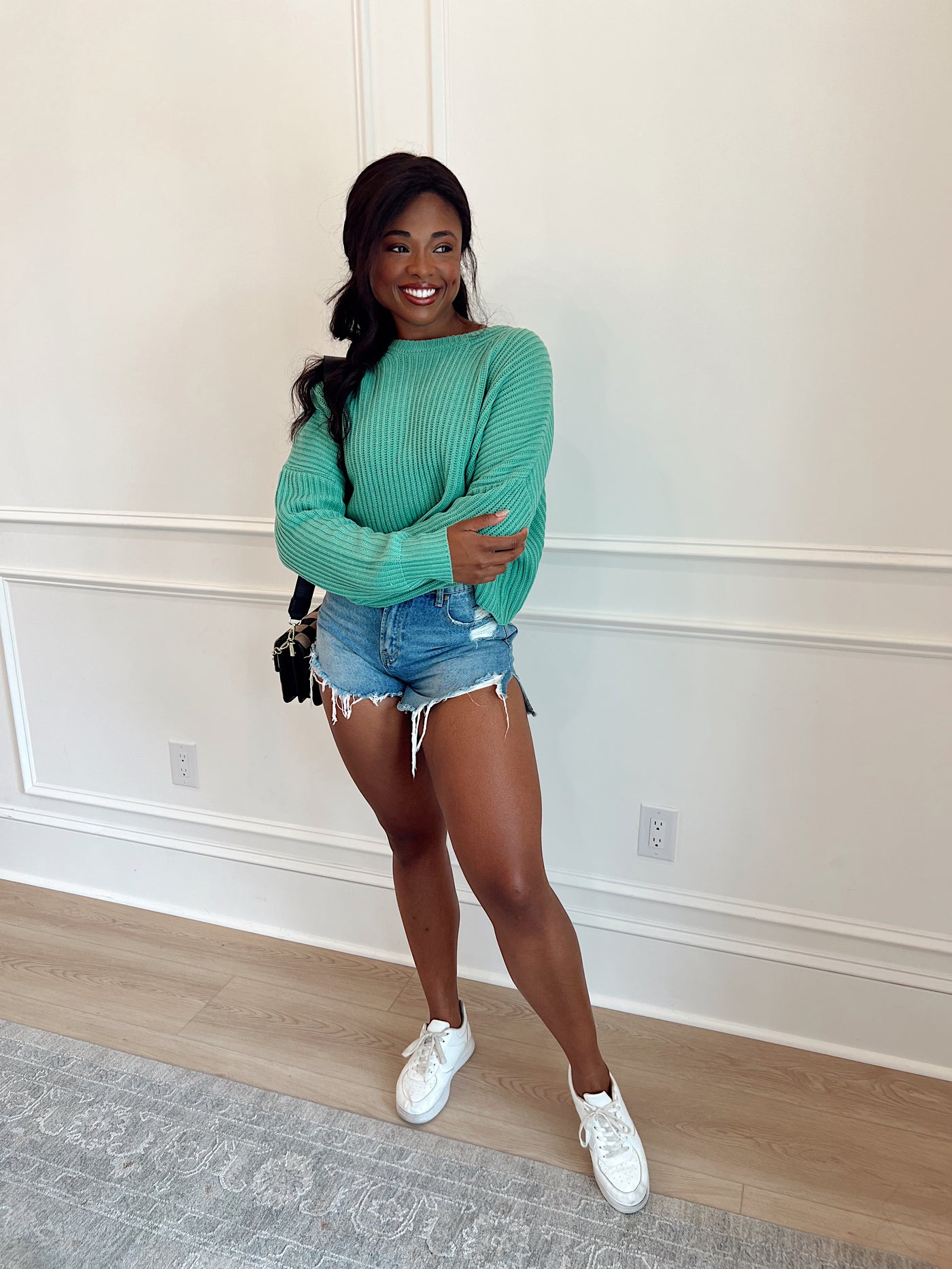 Keep It Chill Cropped Sweater