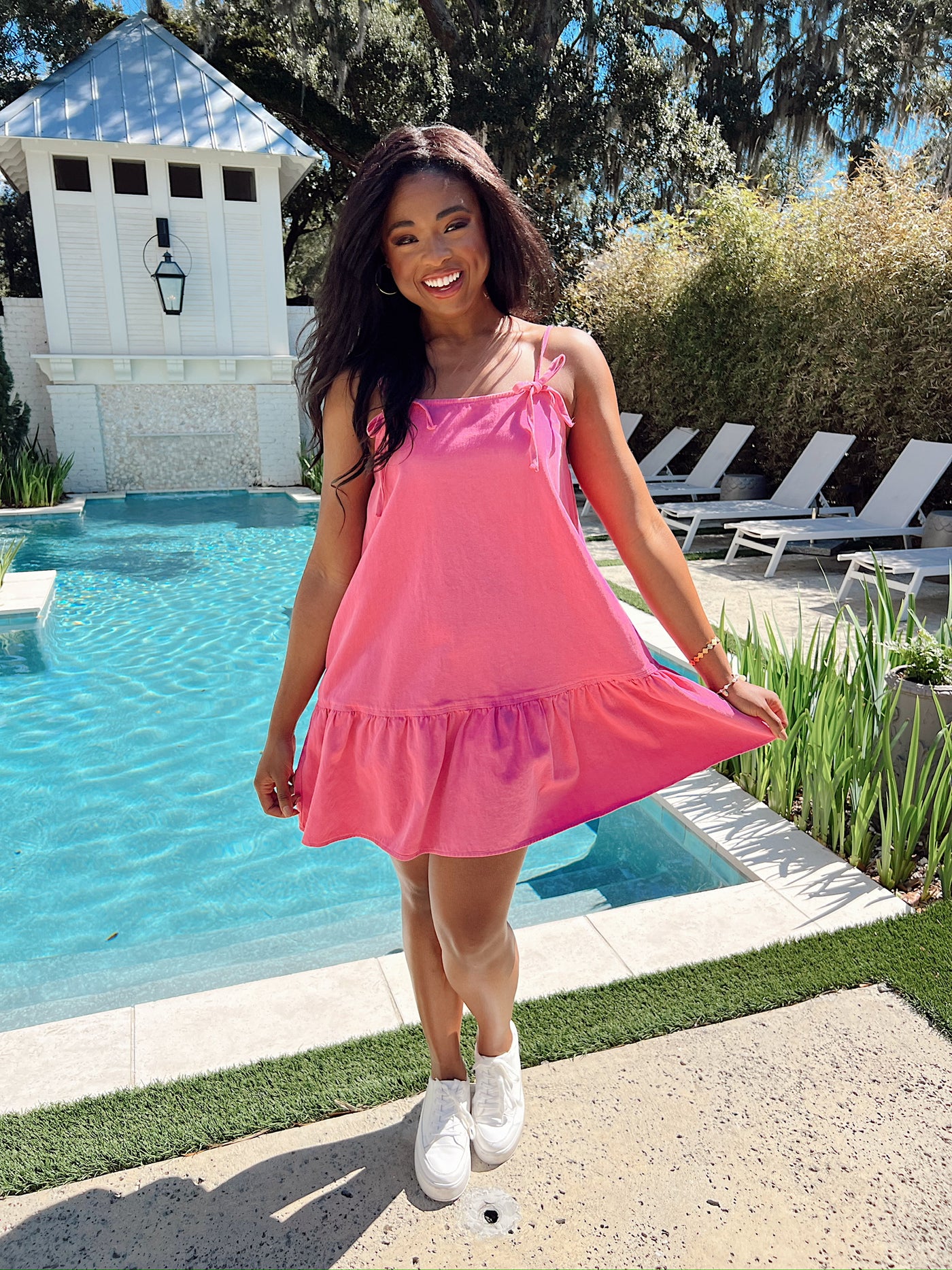 So Delighted Mini Dress