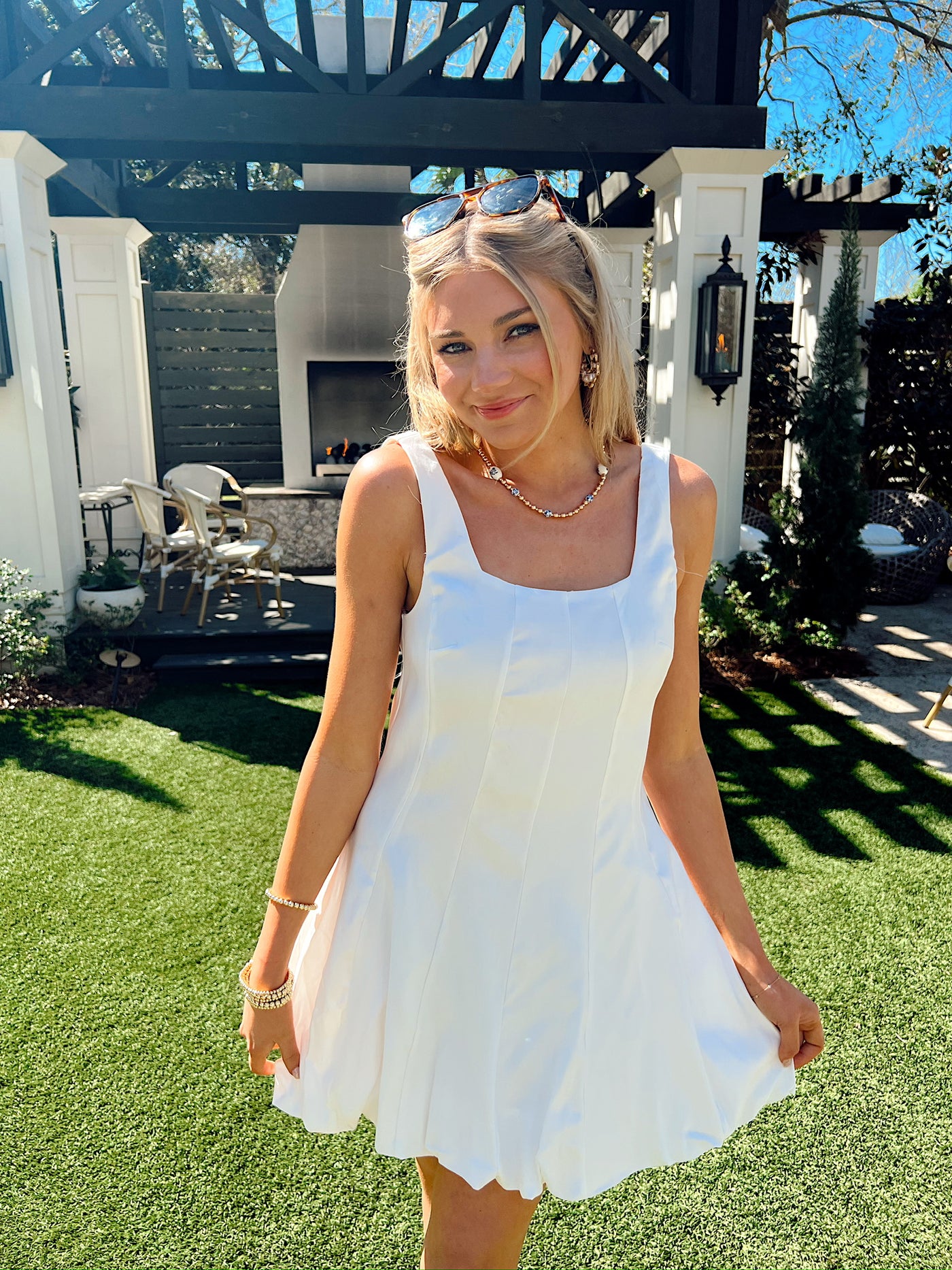 Strike A Cord Mini Dress