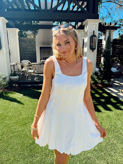 Strike A Cord Mini Dress
