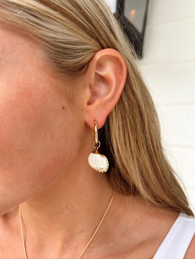 Circles In The Sand Hoop Earrings