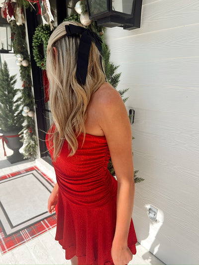 Irresistible Charm Strapless Mini Dress