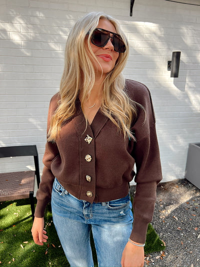 Polished Presence Long Sleeve Top