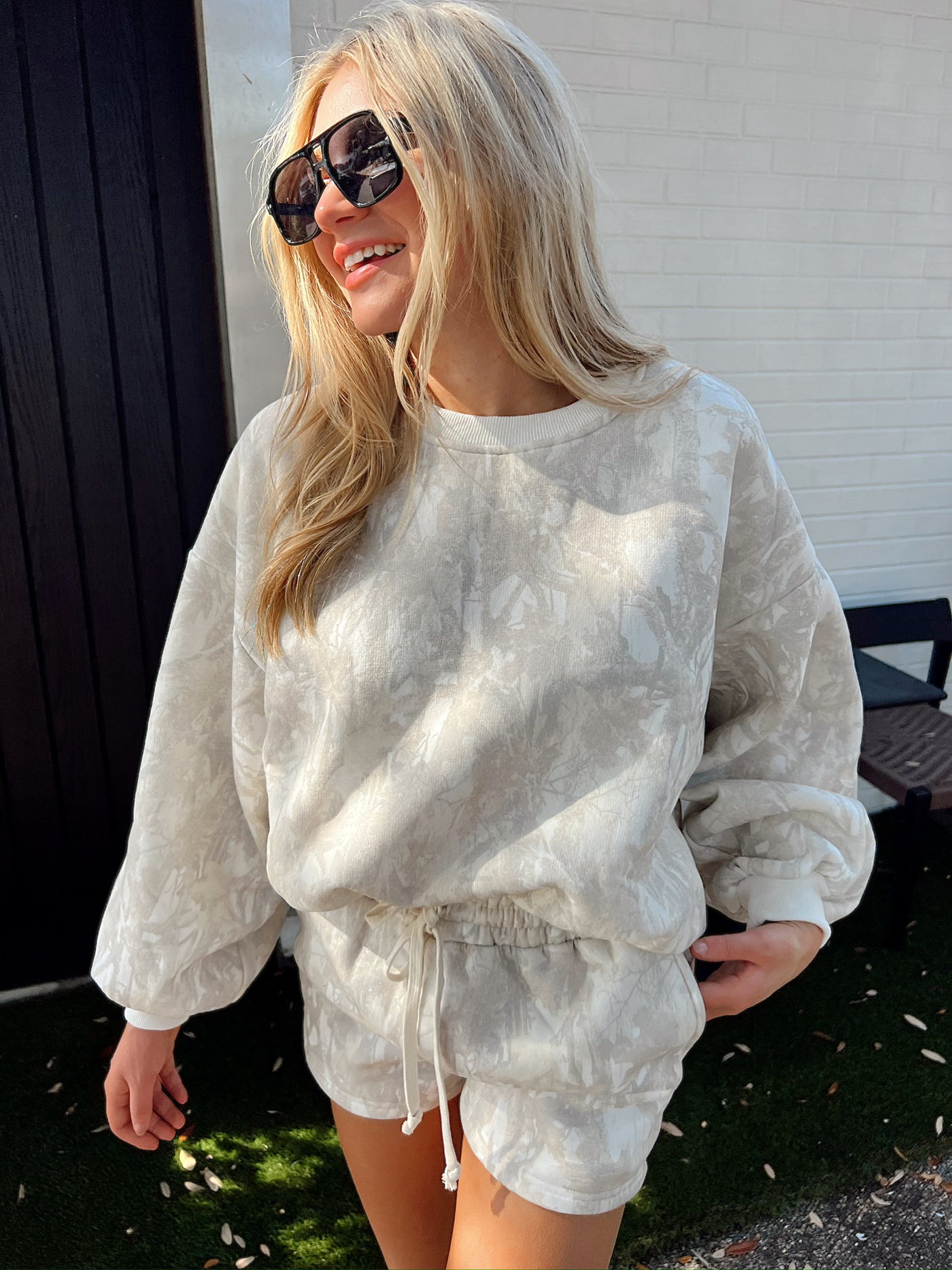 Hidden In Sight Camo Two-Piece Set