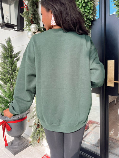 Merrier With A Martini Pullover Christmas Sweater