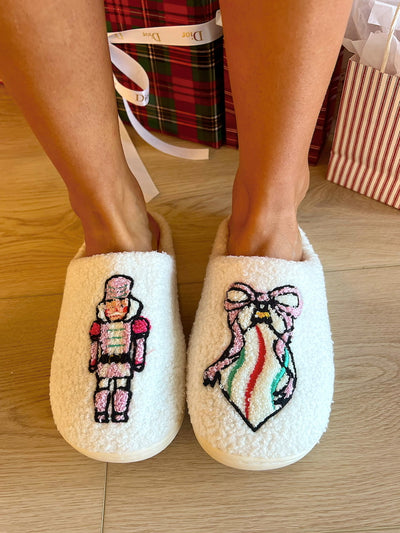 The Winter Nutcracker Slippers